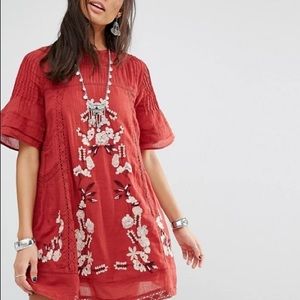 Free People Perfectly Victorian Mini Dress